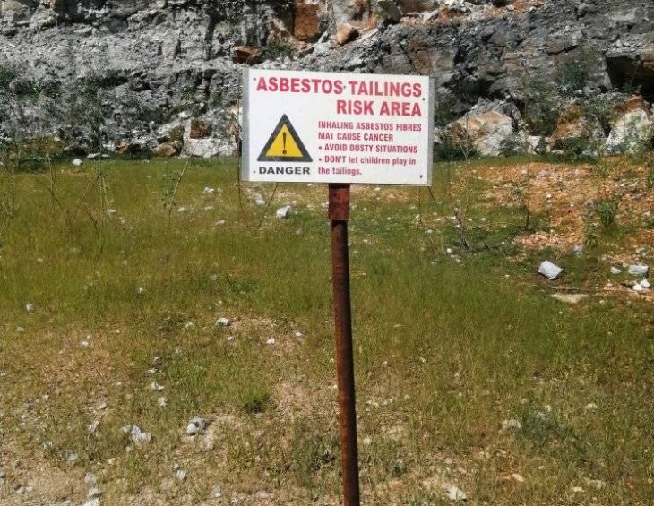 Moshaneng Quarry deepens causing exposure to asbestos hazard